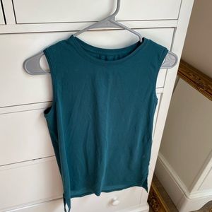 Teal blue Lululemon tank